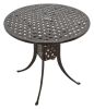 Savannah Outdoor Aluminum Round Bar Table