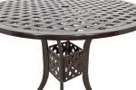 Savannah Outdoor Aluminum Round Bar Table