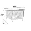 Savannah Outdoor Aluminum Bar