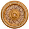 Brocade Round Chandelier Ceiling Medallion 47