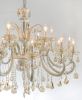 Hollywood Brush 18 light Silver Chandelier