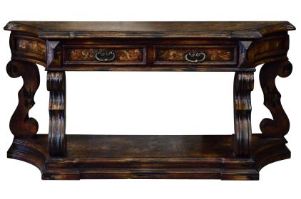 Inca Grand Console Table