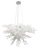 White Burst Chandelier