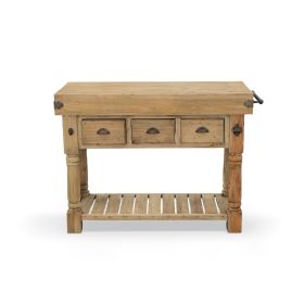 Farmhouse Island Work Console