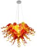 Amber Red Burst Chandelier