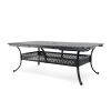 Elisabeth 132X48 Aluminum Rectangular Extension Table