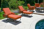 Chillounger Swivel Loungers and Side Table Set of 3 (KIT)