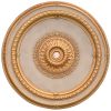 Gold Beige Round Ceiling Medallion 47