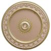 Rose Gold Round Chandelier Ceiling Medallion 63