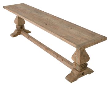 Farmhouse Terminus Bench