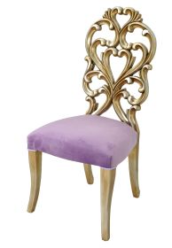 Palace Platine Lavender Side Chair