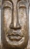 Long Buddha Head Glossy Gold Black