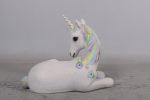 Unicorn Foal Resting Rainbow