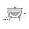 Platine Carved Marble Top Vanity Sink