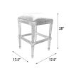 Farmhouse Backless Counter Stool