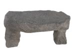 Simulated Rock Bench Settee