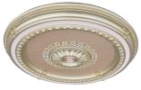 Rose Gold Round Chandelier Ceiling Medallion 47in