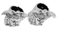 Medusa Vases Silver Set of 2