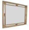 Grand Carved Console Wall Mirror-Platine