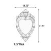 Venetian Heart Mirror