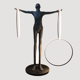 Balance of Light Statue Floor Lamp 84 inches