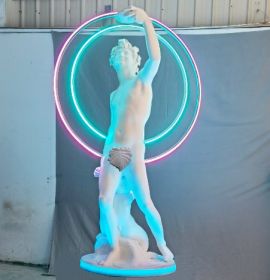 Modern Mercury Sculpture