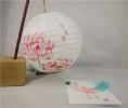 [Lotus] Chinese/Japanese Style Hanging lantern Decorative Paper Lantern 16"