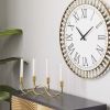 CosmoLiving by Cosmopolitan 4 Holder Gold Metal Candelabra