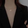 Heart-shaped Necklace Women Korean Version Clavicle Chain Wild Valentine's Day Gift